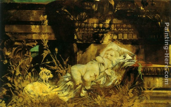 Hans Makart Kinderbild